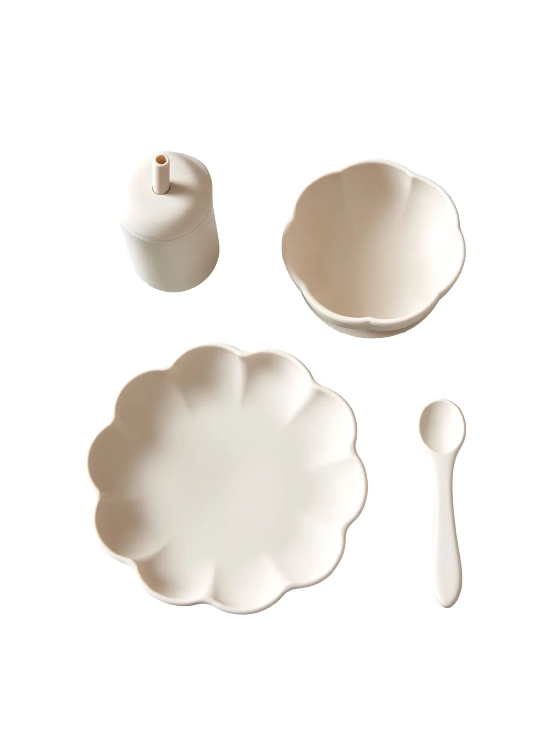 JACK O JUNO LITTLE POPPY SERVISE - CREAM