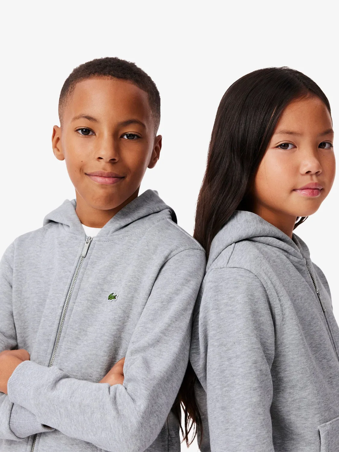 LACOSTE CORE HETTEJAKKE - GREY