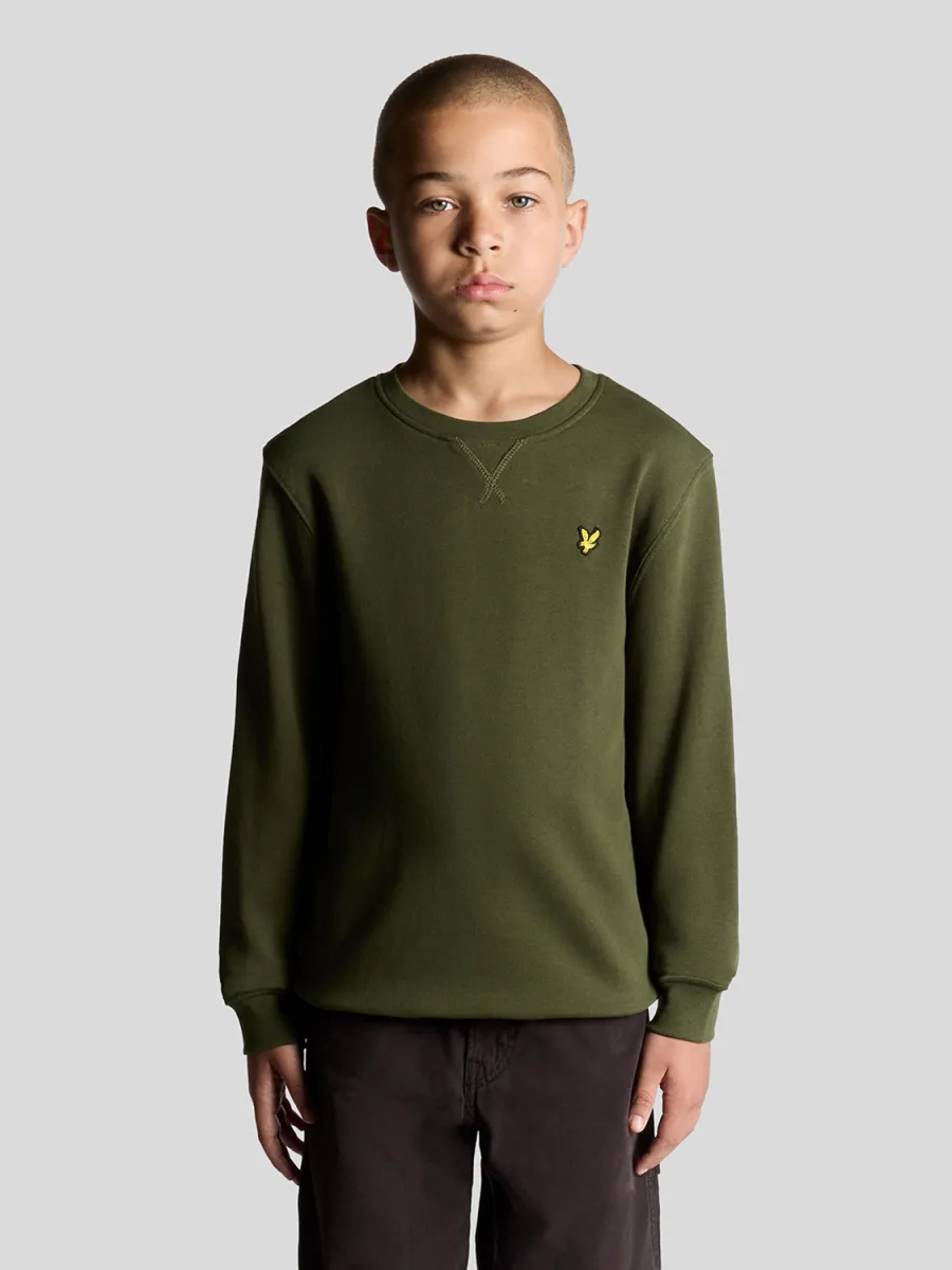 LYLE & SCOTT CREW NECK GENSER - DEEP DEPTHS