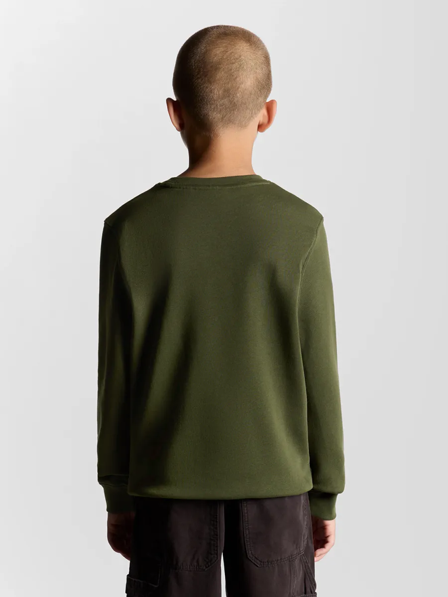 LYLE & SCOTT CREW NECK GENSER - DEEP DEPTHS