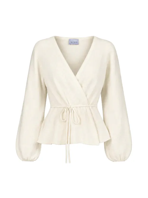 Hovedbilde VILJE & VE NINNI CARDIGAN - OFFWHITE