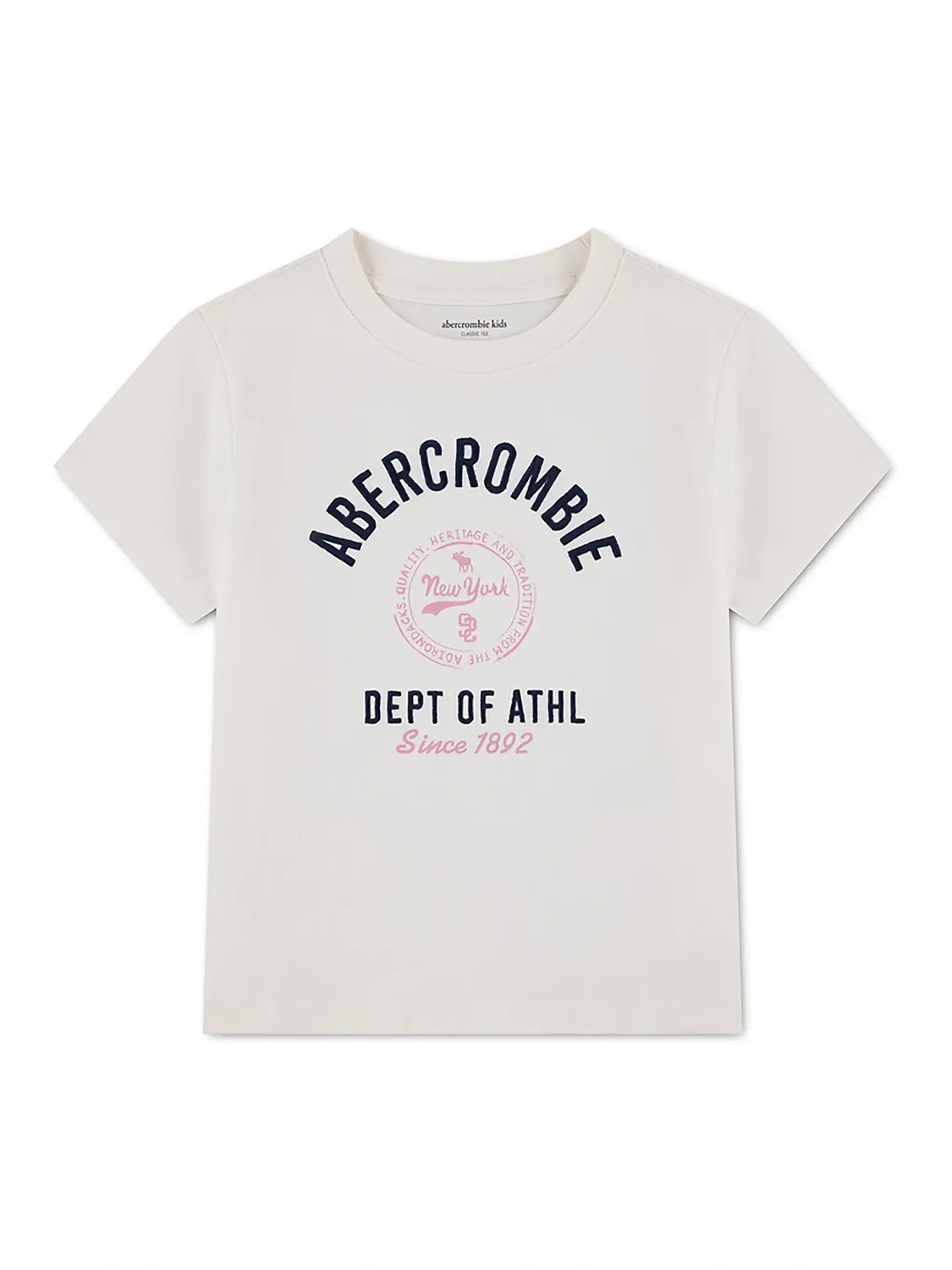 ABERCROMBIE Y2K CORE CLASSIC T-SKJORTE