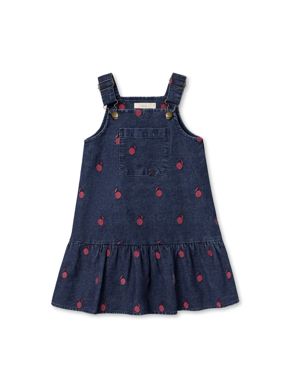 FLIINK DONNA SPENCER KJOLE - DENIM BLÅ