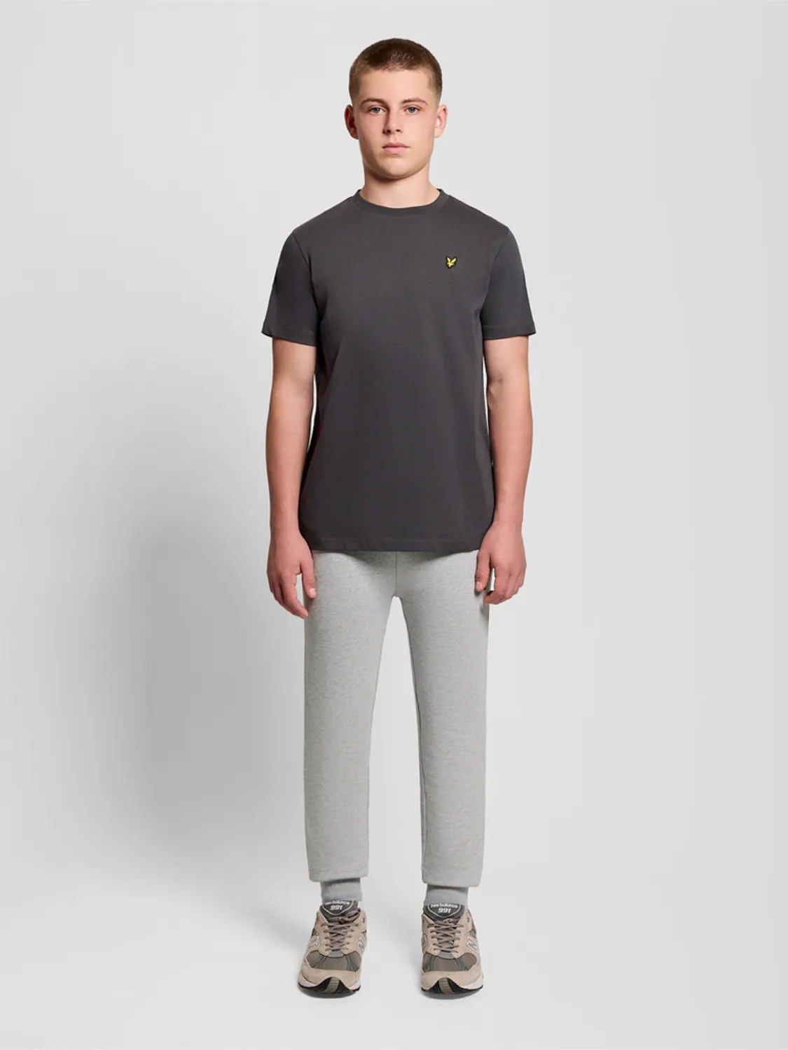 LYLE & SCOTT JOGGEBUKSE - LIGHT GREY MARL