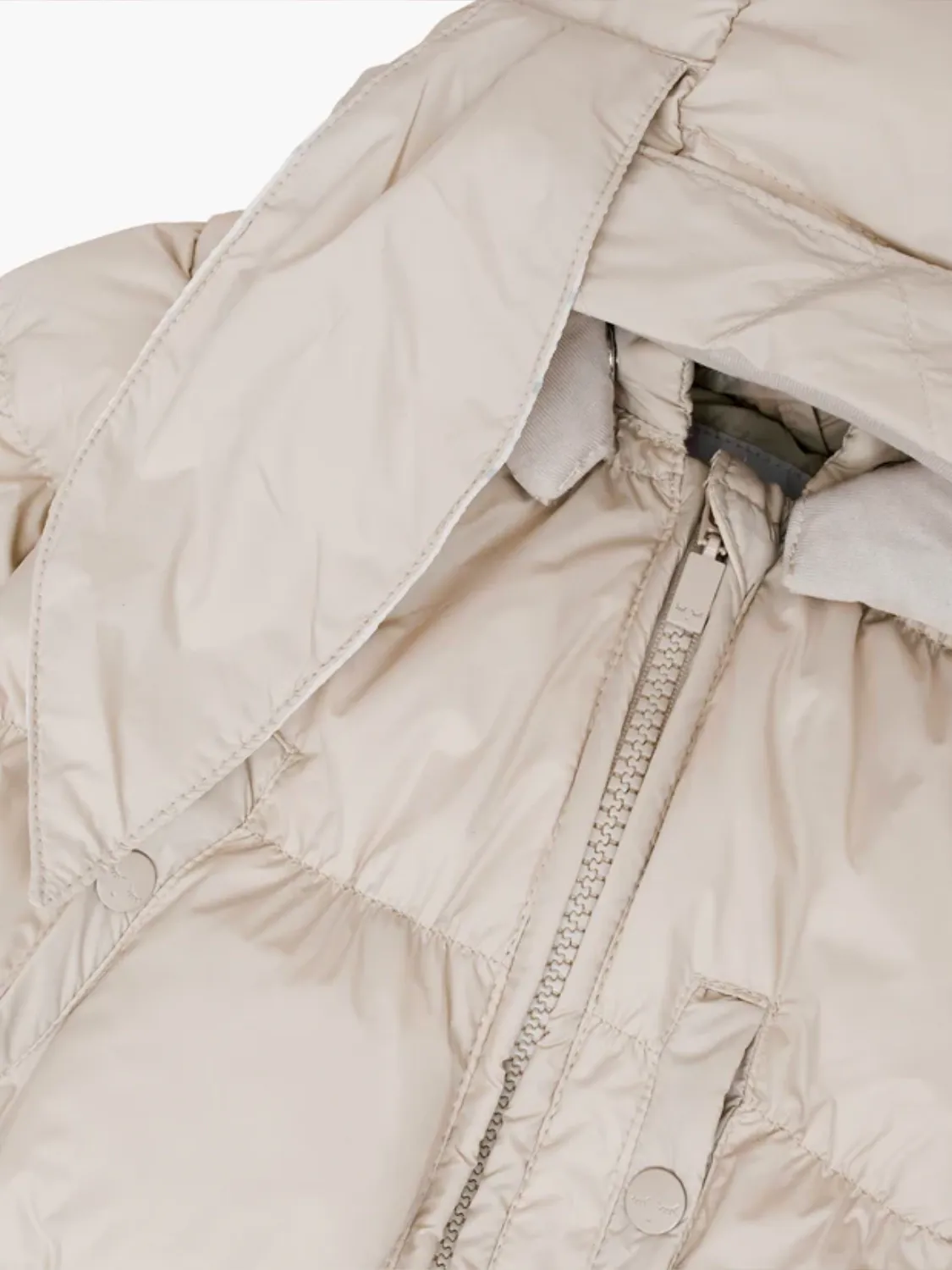 LIVLY PUFFER BUNNY OVERALL - BEIGE