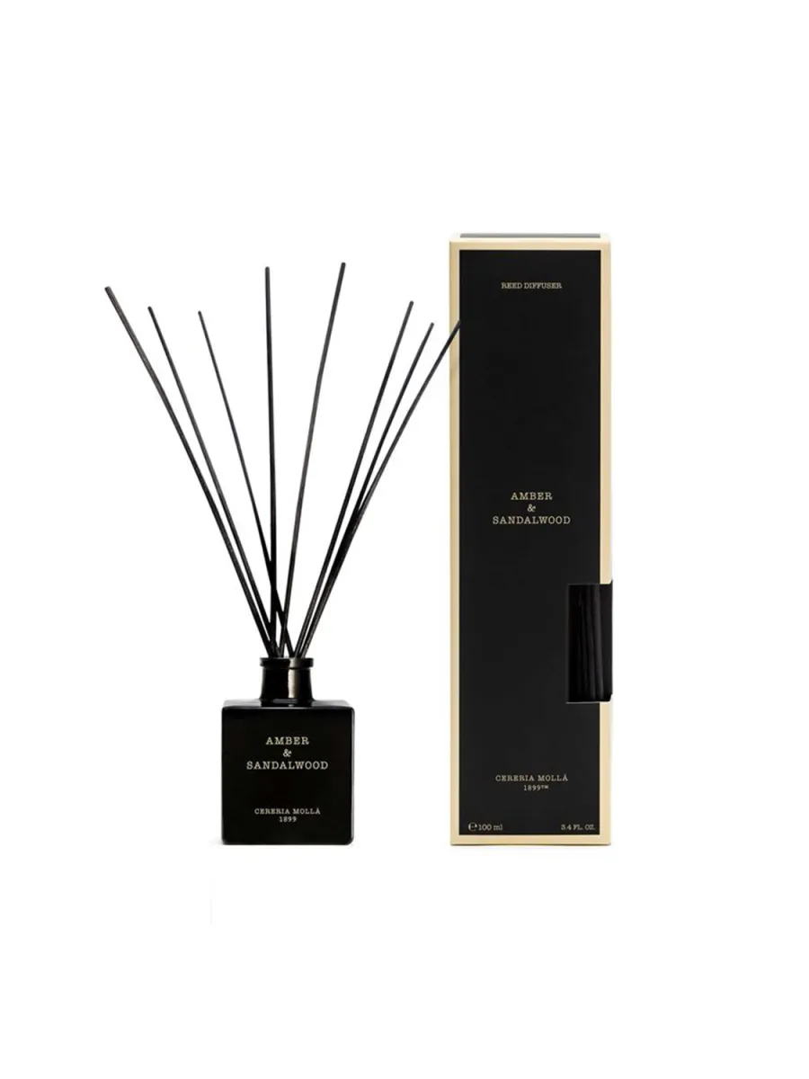 CERERIA MOLLA AMBER & SANDALWOOD DUFTPINNER